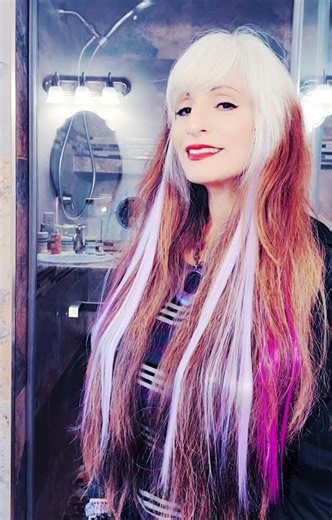Use Clip On Hair Extensions to add some color and fun to your hair