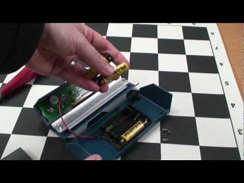How to Replace Batteries in the Chronos GX Digital Chess Clock
