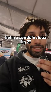 118K views · 427 reactions | day 27: trading a paperclip to a house while we patiently wait for an answer from the pool ppl I thought our time would be best spent trying to trade up the diamond ring! thankfully we bumped into someone who might be able to help us with a trade tomorrow… #tradingchallenge #paperclipchallenge #paperclip #tradeup #challenge #house #antique | Daily Rejection | Facebook