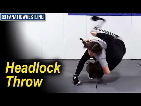 Headlock Throw Wrestling Move by Katelyn Jarrell