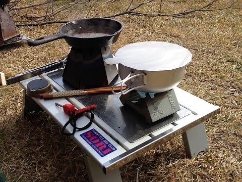 自作キャンプアイテムでキャプテンスタッグ アルミロールテーブルをちょっとだけ使いやすく！