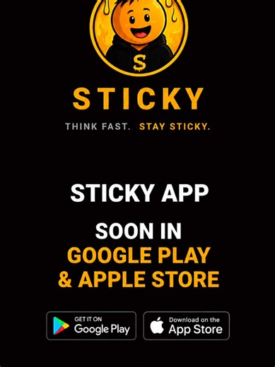 A free platform that brings together: 📻 Radio stations from around the world 📰 Crypto news (Bitcoin, Ethereum, Altcoins, Memecoins, Web3 & AI) 🏆 Live leaderboard and rewards 🎁 Monthly giveaways with real prizes 🤝 Invite & Earn system 🤖 Future STICKY AI features 🖼 Upcoming NFT Hub Coming soon to Google Play and the App Store. #Capcut #bitcoin #meme #web3 #riddles