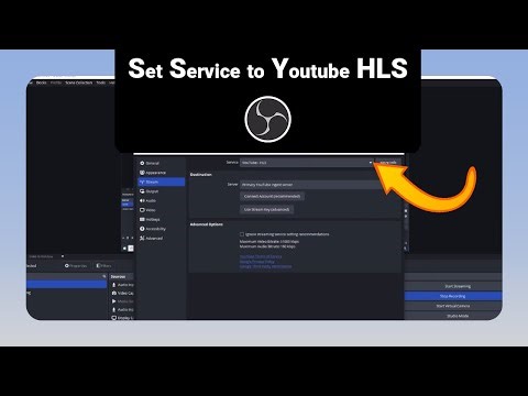 How to Set Service to Youtube HLS on OBS Studio [NEW]