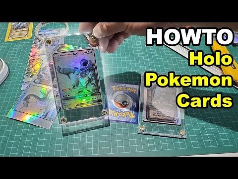 Holographic Custom Pokemon Trading Cards