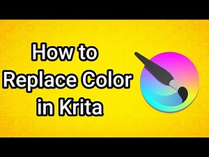 How to Replace Color in Krita