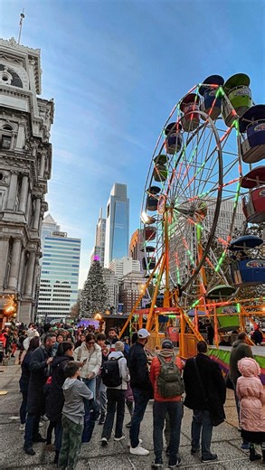 Philly's Christmas Village returns at LOVE Park and City Hall from November 22-December 24. This open-air German-style holiday market features over 120 vendors, festive bites and sips, themed rides, and holiday lights, just a short walk from our hotel. 📷 @phillyfeeling #PhiladelphiaMarriottDowntown | Philadelphia Marriott Downtown