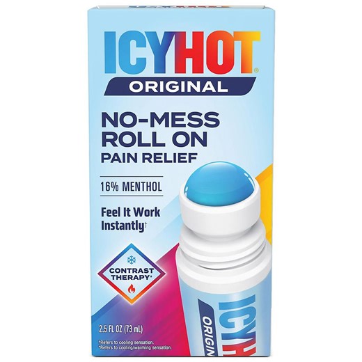 Icy Hot Original Pain Relief No-Mess Roll-On Applicator