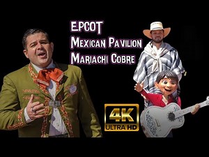 Epcot Mexico Pavillion Mariachi Cobre | 4K POV | Walt Disney World