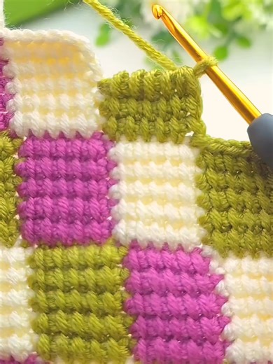 tunisian crochet baby blanket pattern explanation #crochet #knitting