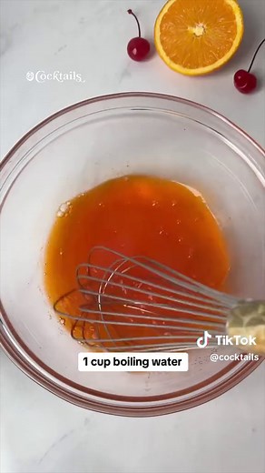 Colorful Tequila Sunrise Jell-O Shots Recipe