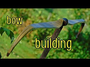 Making a Black Locust Recurve Bow in Silence
