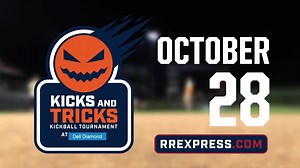 13 reactions | Grab some friends and dust off your costumes for the first-ever Kicks and Tricks kickball tournament at #DellDiamond on Wednesday, October 28! Six teams will be guaranteed two games in a double round robin. All team members must be 21 and up. : atmilb.com/3nCg4YE | Round Rock Express | Facebook