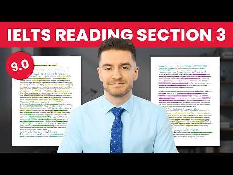 IELTS Reading Section 3 Practice (The Hardest Part)