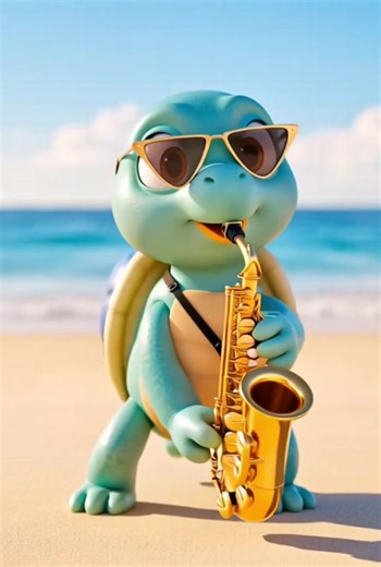 Ne me demandez pas pourquoi il twerke 🤣 #carapuce #squirtle #twerk #beach