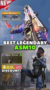 New Legendary ASM10 Hits different! #codm