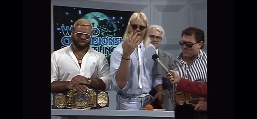 On This Day in Wrestling History - The newest Horsemen member Barry Windham 37 years ago today on World Championship Wrestling (4/30/88) | NWA Wrestling Memories