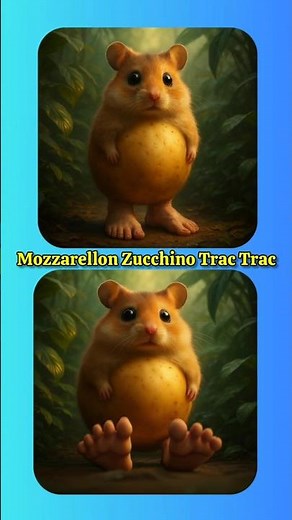 Italian Brainrot Mozzarellon Zucchino Trac Trac Literal Vs Reality Compound Words