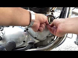 6/4 虎坊日記（triumph bonnevill t140）点火時期調整