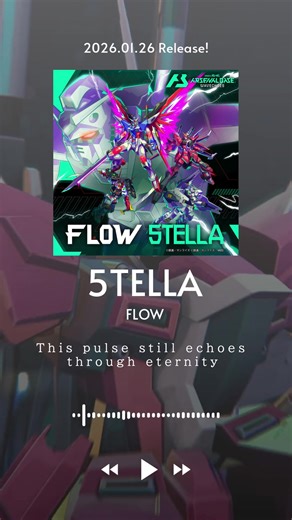 #FLOW 「5TELLA」 Lyrics video is out ✨ The arcade card game