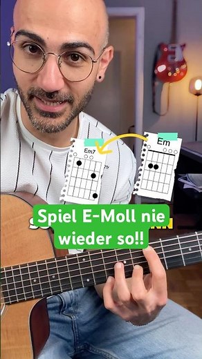 The chord trick that instantly makes Em, C, G & D sound better 🎸