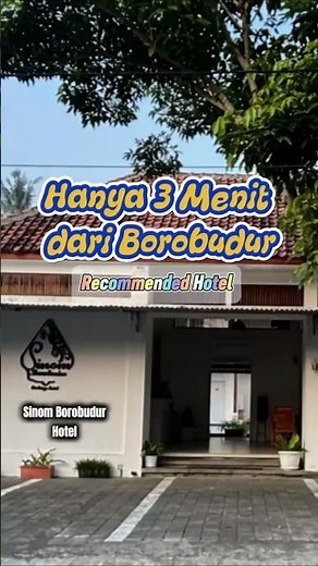 Rekomendasi Hotel Dekat Borobudur yang Super Nyaman dengan Konsep Klasik #hotel #hotelsinomborobudur