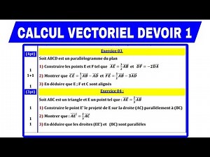 EXERCICE 3 💥 Devoir N° 1 1ère semestre Maths Tronc Commun Biof TCSF / الفرض المحروس الأول جذع مشترك