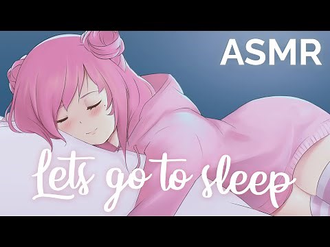 ASMR Roleplay - Sleeping with your needy girlfriend (Cuddles, Kisses, Heartbeats)(F4M)