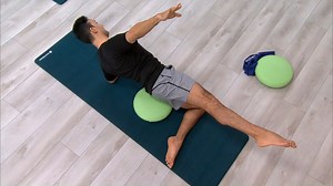 Simple but effective, the Stability Cushion™ challenges joints, muscles and the brain to react in order to maintain balance. Build strength and focus as you concentrate on stabilizing your body while performing movements in standing, sitting, kneeling and lying positions. Put your abs to work at the office – place the Stability Cushion on any chair and use your cushion to engage your abs building strength that will support your spine and reduce back pain. We recommend you buy the Stability Cushi