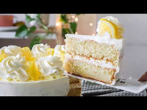 Ultimate LEMON CHIFFON LAYER CAKE with Lemon Cream Cheese Frosting|Easy Step-By-Step Recipe Tutorial
