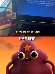 This laptop survived 4 years until bro touched it💀#laptop #pc #tech | laptop