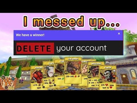 Wizard101, but 1 Treasure Card means I Delete *EVERYTHING*! | Challenges