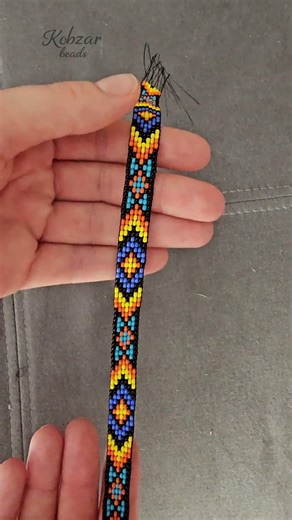 From Loom to Hands: Beaded Bracelet Finish. Loombeading for beginners.