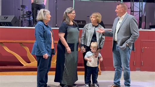 A birthday celebration this morning at the contemporary service for those with birthdays in November. | Gonzalez Methodist Church | Facebook