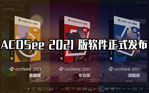 【软件介绍】ACDSee 2021 发布！新版黑科技演示