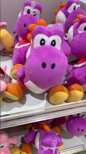 Discover the Unique Colors of Yoshi Plushies at Nintendo Store!!