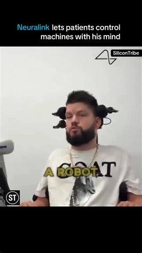 SiliconTribe on Instagram: "Mind-controlled tech is no longer sci-fi. A Neuralink patient just controlled robotics with nothing but thought. The future is happening faster than we think. 🔥🤯 #Neuralink #TechNews #MindControl #FutureTech #Innovation #SiliconTribe #AIRevolution #TechUpdate #ScienceBreakthrough #NextGenTech"