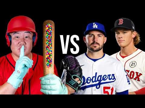 I Faced Real MLB Pitchers With A Illegal Bat