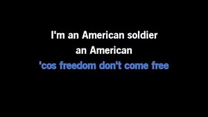 Karaoke American Soldier - Toby Keith - CDG, MP4, KFN - Karaoke Version