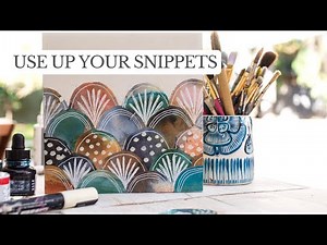 Create a simple collage with painted papers | Class Trailer