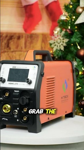The HITBOX HBMC-270 Multi-Process Welder is portable, powerful, and packed with features.