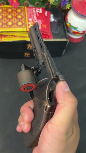 metal cap revolver toy gun