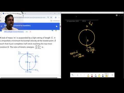 JEE MAIN PHYSICS PYQ: vertical circular motion