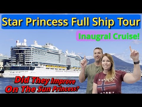 Star Princess Full Ship Tour - Is She New And Improved Over The Sun Princess?