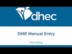 Manual DMR Entry
