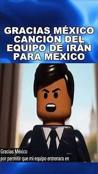 GRACIAS MÉXICO, CANCIÓN DEL EQUIPO DE IRÁN PARA MÉXICO