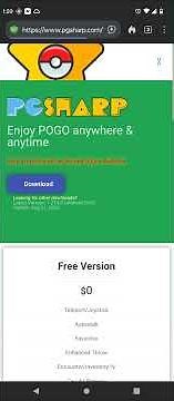 How to download and install PG Sharp for rooted phones.
