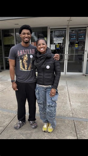 My Son came home from college so WE VOTED together. Vote KIM COOKS ✅ Vote KIM COOKS ✅ Vote KIM COOKS ✅ #vote #momandson #singlemomlife #kimcooks #judgekimcooks