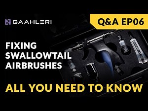 Q&A Episode 06 | Mastering the Swallowtail: Solving Common Airbrush Issues