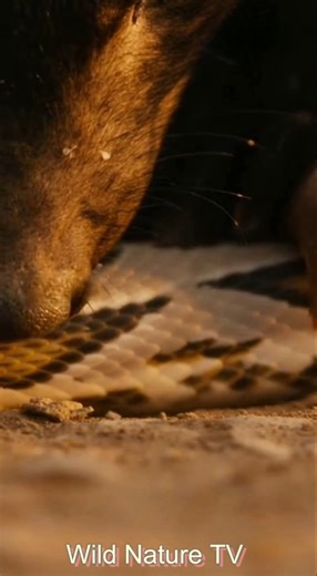 “Honey Badger vs Venom” Snake: “I have venom.” Honey badger: “And?” Strike happens. Badger keeps walking. Venom feels confused. Nature stays disrespectful. 😐🔥 #HoneyBadger #SnakeFight #Wildlife #NatureShorts #AnimalBattle #VenomousSnake | Wild Nature TV
