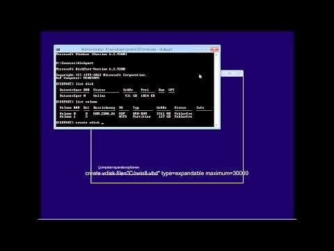 Windows 8 VHD Installation Tutorial Schritt für Schritt Anleitung